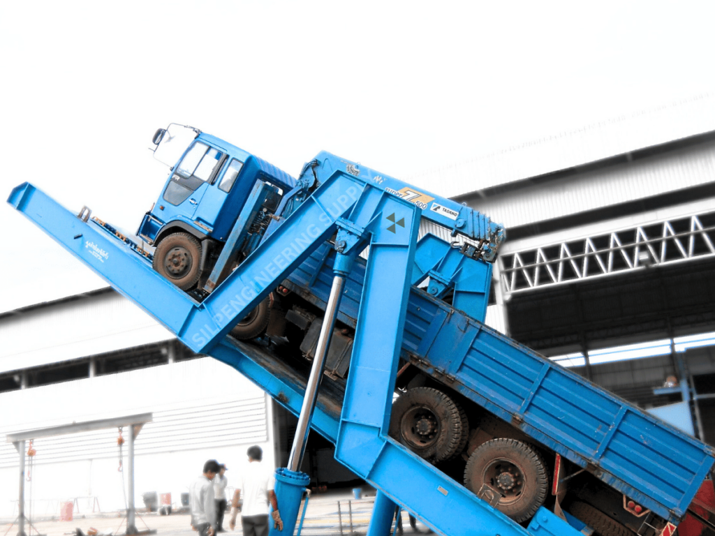 Dump A-frame-Silp engineering รถดั้ม ระบบไฮดรอลิก